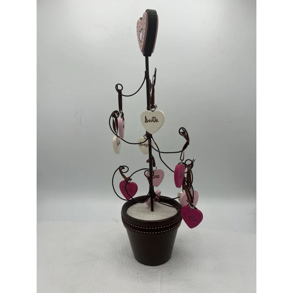 Valentine Tree, Valentines Day Centerpiece for Table, Valentine Decoration 13”